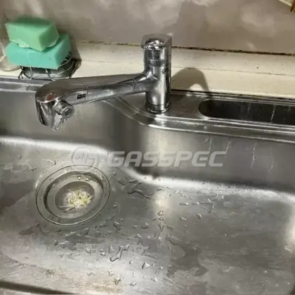 施工前の水栓・蛇口（JF-AB461SYX(JW)）