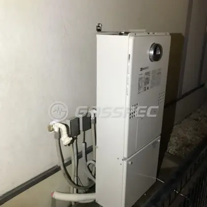 施工後の暖房熱源機（ノーリツ GTH-C2460AW3H BL）
