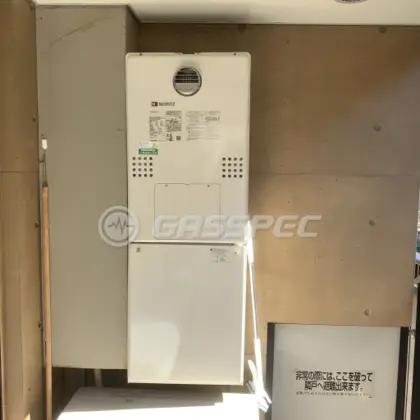 施工後の暖房熱源機（ノーリツ GTH-C2460SAW3H BL）
