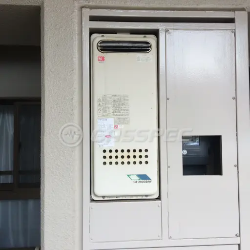 交換前の給湯器（ノーリツ GT-2003SAW）