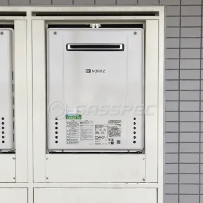 施工後の給湯器（ノーリツ GT-2460SAWX-1 BL）