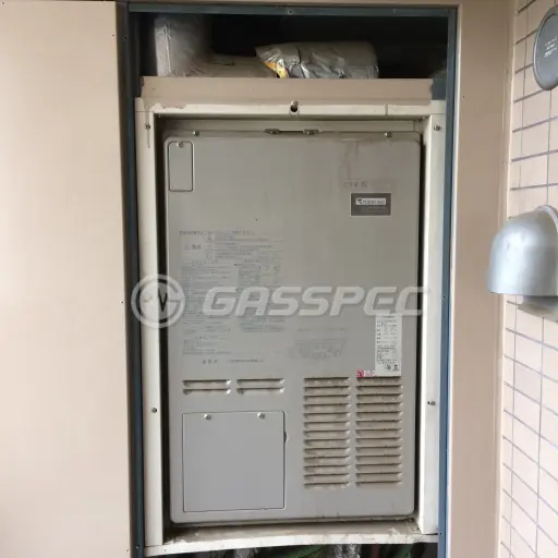 交換前の給湯器（ナショナル（松下） AT-4299ARSAW3Q-H）