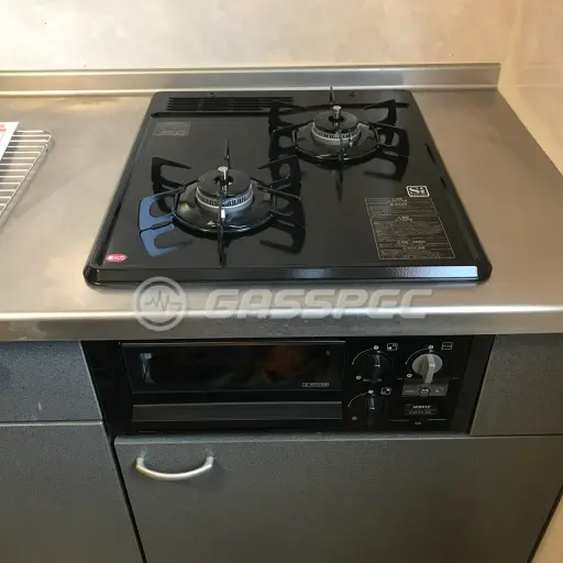 交換後のビルトインガスコンロ（ノーリツ N2G15KSQ1）