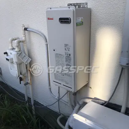 施工後の暖房熱源機（リンナイ RH-61W(A)）