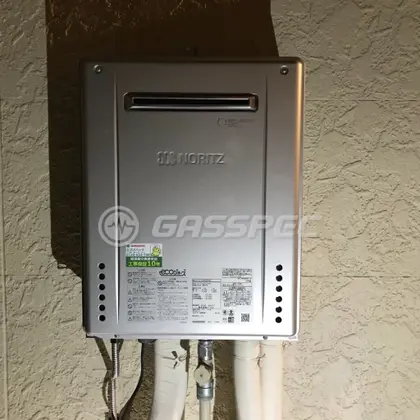 施工後の給湯器（ノーリツ GT-C2462SAWX BL）