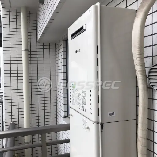 交換後の給湯器（ノーリツ GT-2460SAWX-1 BL）