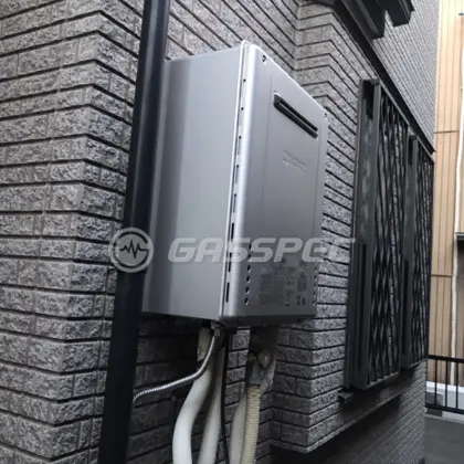 施工後の給湯器（ノーリツ GT-C2462SAWX BL）