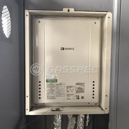 施工後の給湯器（ノーリツ GT-2460AWX-H-1 BL）