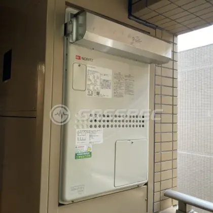 施工後の給湯器（ノーリツ GTH-2444SAWX3H-1 BL）