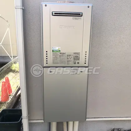 施工後の給湯器（ノーリツ GT-C2462AWX BL）