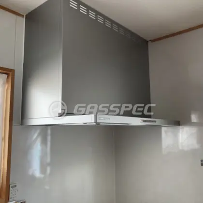 施工後のレンジフード（リンナイ OGR-REC-AP902LSV）