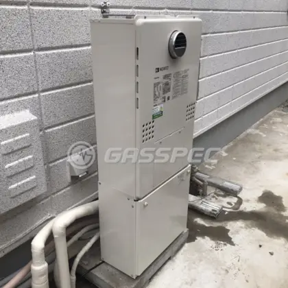 施工後の暖房熱源機（ノーリツ GTH-C2460AW3H BL）