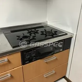 施工前のビルトインガスコンロ（RRG731B0L1K）