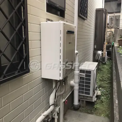 施工後の給湯器（ノーリツ GT-2060SAWX-1 BL）