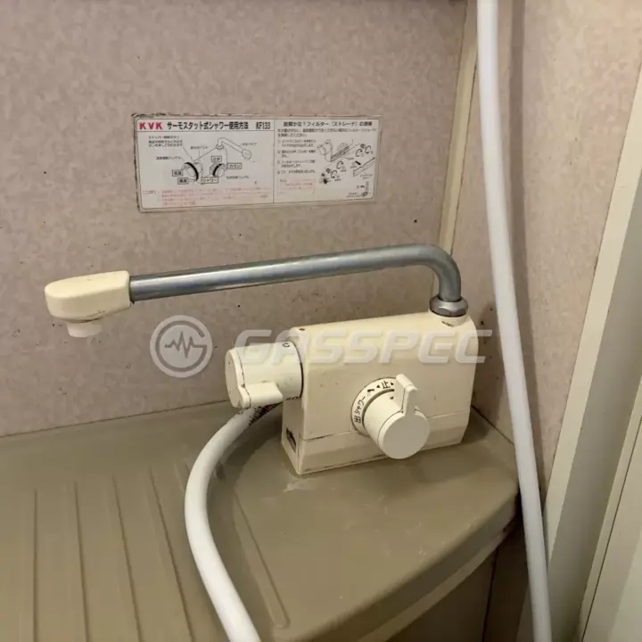 交換前の水栓・蛇口（KVK KF133）