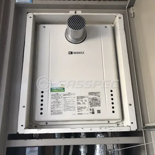 交換後の給湯器（ノーリツ GT-2460SAWX-T-1 BL）