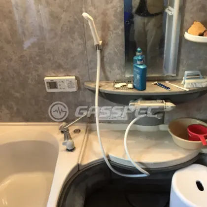 施工後の部品（KVK PZ620L）