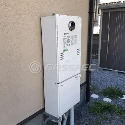 施工後の暖房熱源機（ノーリツ GTH-C2460AW3H BL）