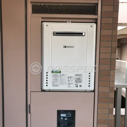 施工後の給湯器（ノーリツ GT-2460SAWX-1 BL）
