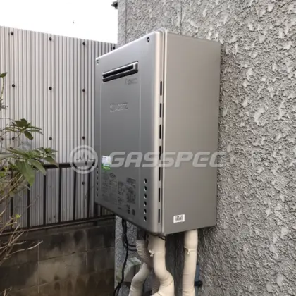 施工後の給湯器（ノーリツ GT-C2062SAWX BL）