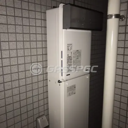 施工後の給湯器（リンナイ RUX-A1616W-E）