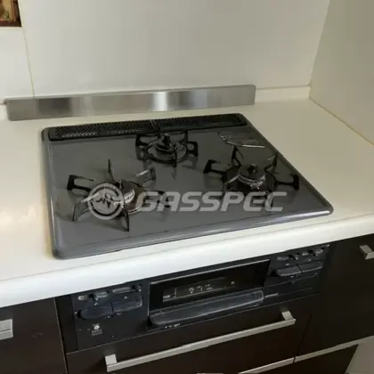 施工前のビルトインガスコンロ（ZGFNK6R12NKE）
