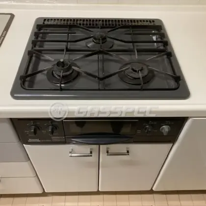 施工前のビルトインガスコンロ（RBG-30B4）