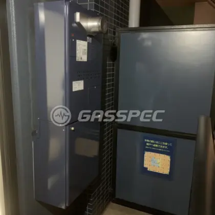 施工後の暖房熱源機（ノーリツ GTH-2444AWX3H-T-1 BL）