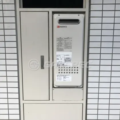 施工後の給湯器（ノーリツ GQ-1628WS BL）