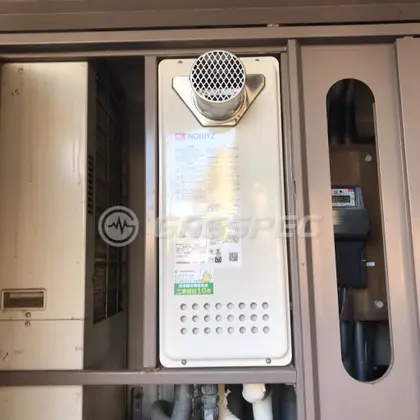 施工後の給湯器（ノーリツ GT-1653SAWX-T-4 BL）