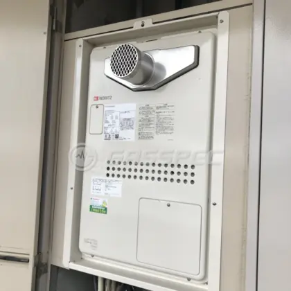 施工後の暖房熱源機（ノーリツ GTH-2444AWX3H-T-1 BL）