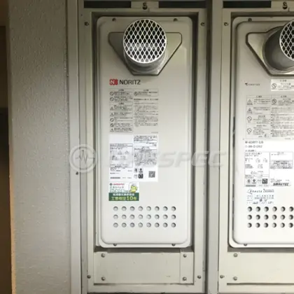 施工後の給湯器（ノーリツ GT-2053SAWX-T-4 BL）