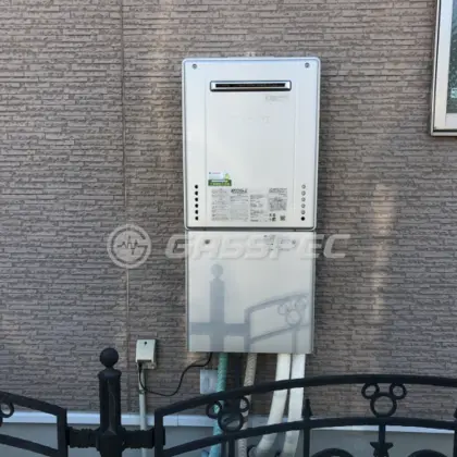 施工後の給湯器（ノーリツ GT-C2462SAWX BL）
