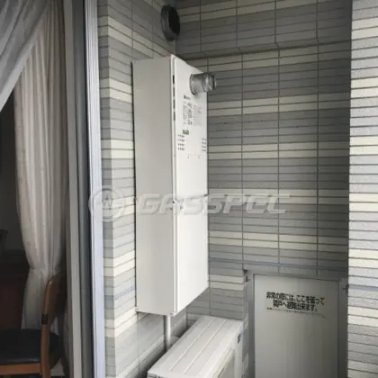施工後の暖房熱源機（ノーリツ GTH-C2460AW3H-T BL）