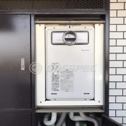 施工後の給湯器（リンナイ RUX-A1615T-E）