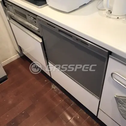 施工後のビルトイン食洗機（パナソニック NP-60MS8S）