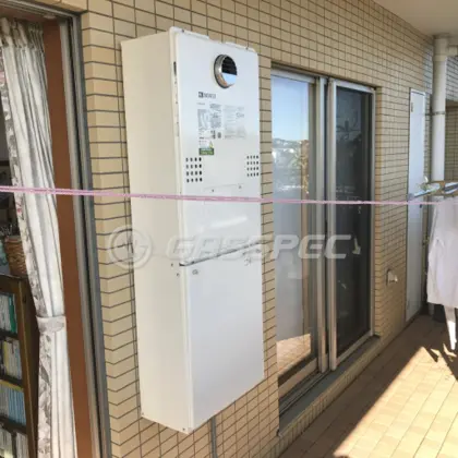 施工後の給湯器（ノーリツ GTH-C2460AW3H BL）