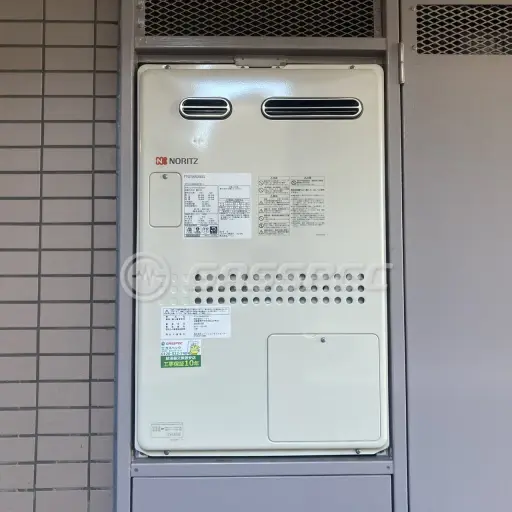 交換後の暖房熱源機（ノーリツ GTH-2444AWX3H-1 BL）