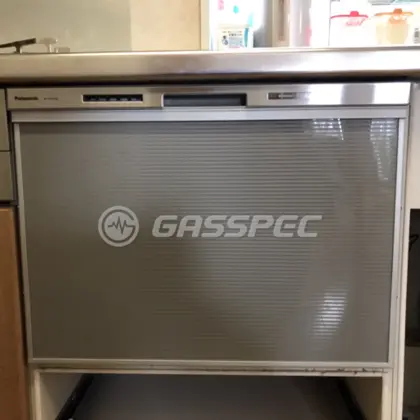 施工後のビルトイン食洗機（パナソニック NP-60MS8S）