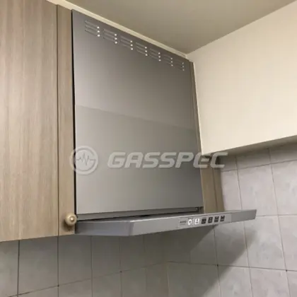 施工後のレンジフード（リンナイ LGR-3R-AP601SV）