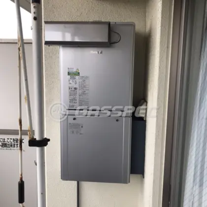 施工後の給湯器（リンナイ RUF-E2406AA）
