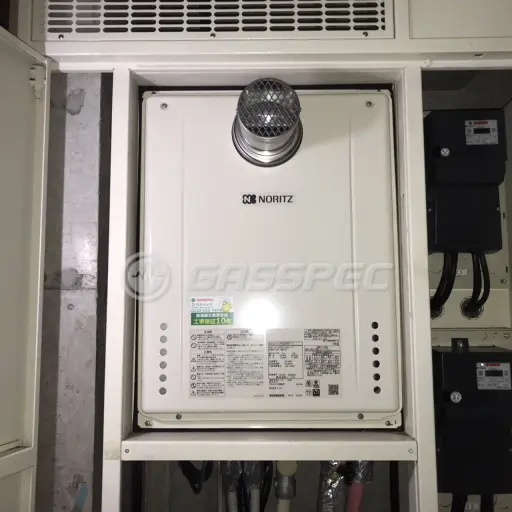 交換後の給湯器（ノーリツ GT-2460SAWX-T-1 BL）
