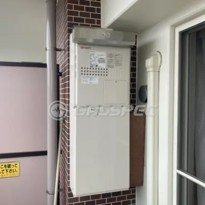 施工後の暖房熱源機（ノーリツ GTH-2445SAWX3H-1 BL）