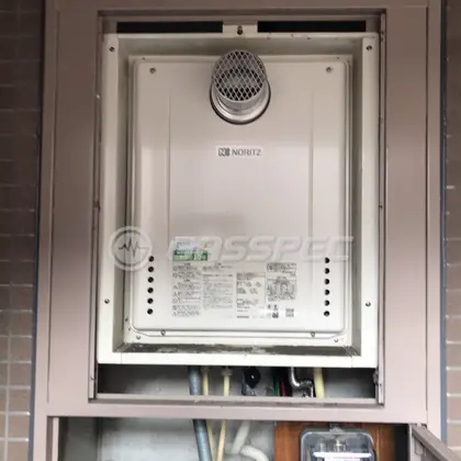 施工後の給湯器（ノーリツ GT-2460SAWX-T-1 BL）