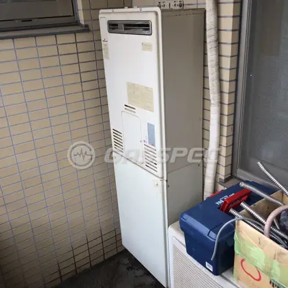 施工前の暖房熱源機