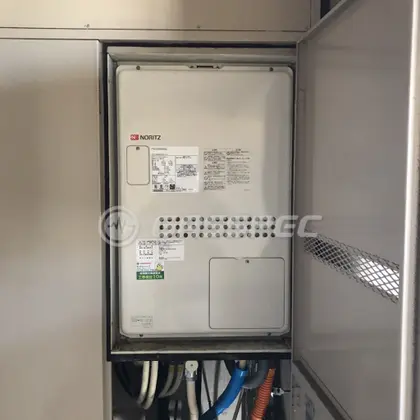 施工後の暖房熱源機（ノーリツ GTH-2444AWX3H-H-1 BL）
