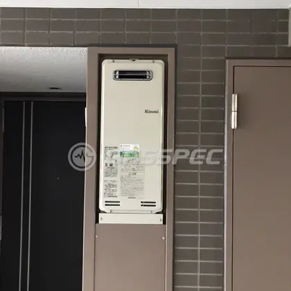 施工後の給湯器（リンナイ RUF-SA1615SAW）