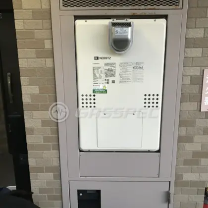 施工後の給湯器（ノーリツ GTH-CV2460AW3H BL）