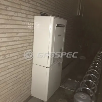 施工後の給湯器（ノーリツ GT-2060SAWX-1 BL）