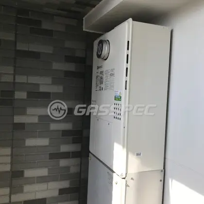 施工後の暖房熱源機（ノーリツ GTH-C2460AW3H BL）